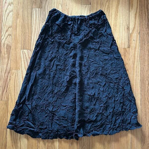 Babette S packable micro fiber black skirt travel wear excellent pre owned cond